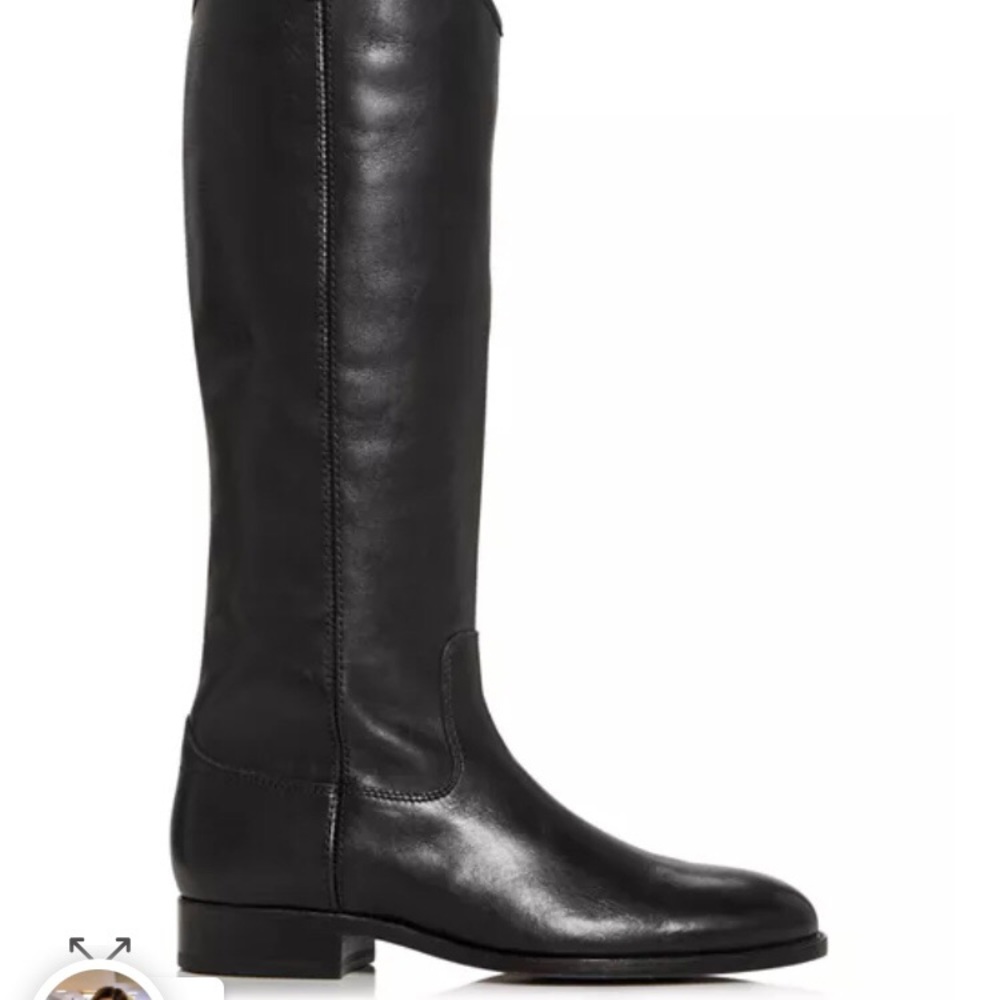 Frye Melissa Riding Boots in Black, 8.5